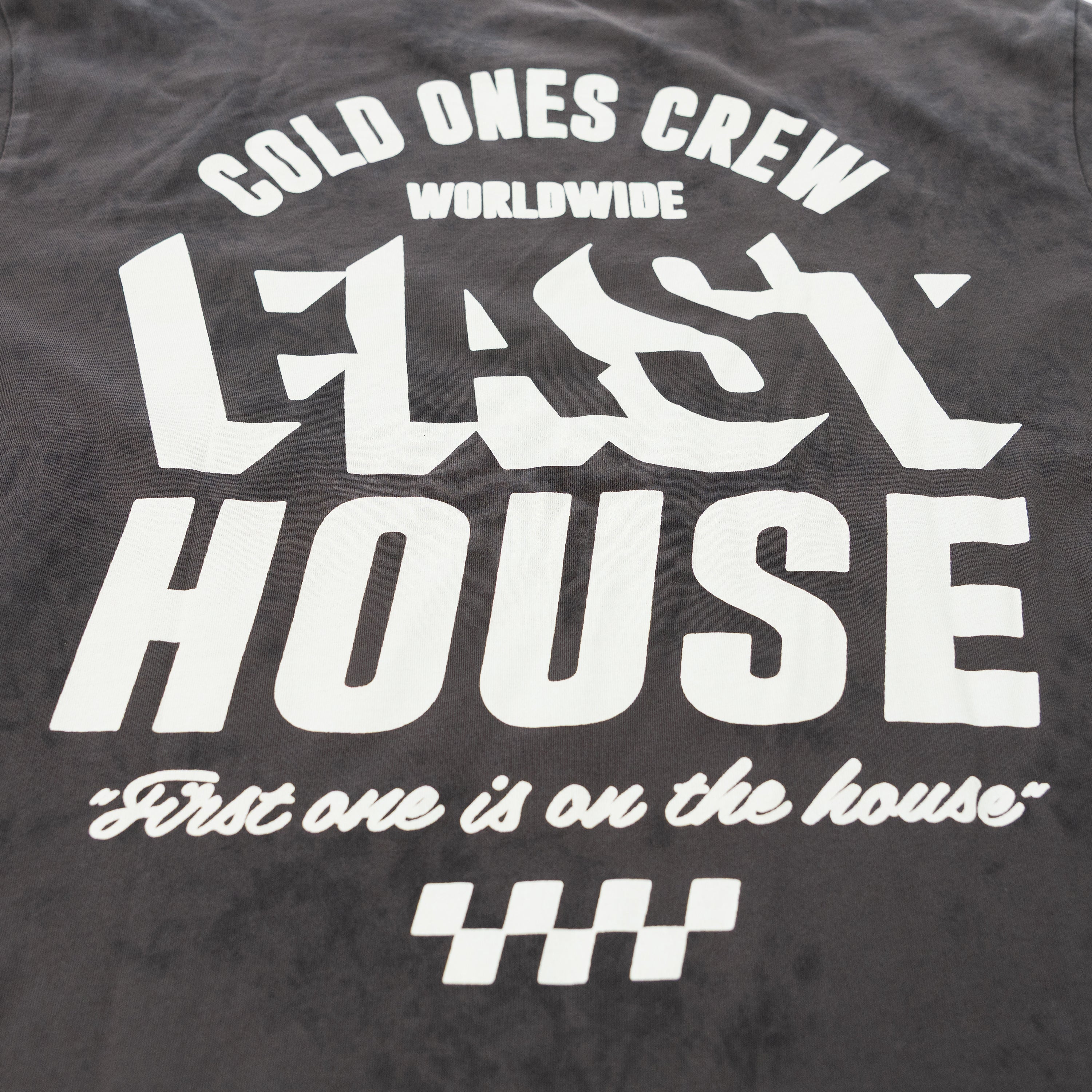 Cold Ones Tee - Black Crystal Wash