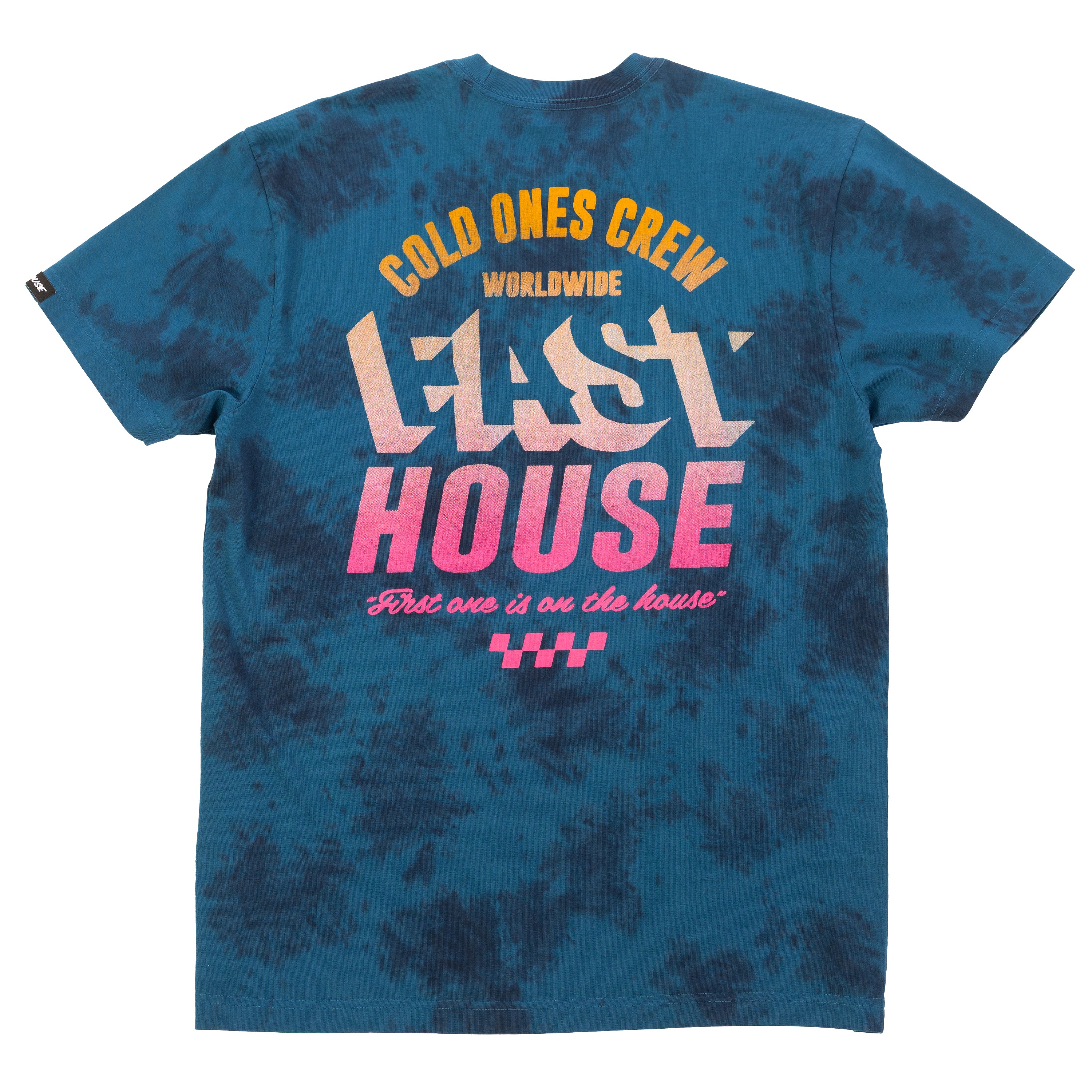 Cold Ones Tee - Indigo Crystal Wash