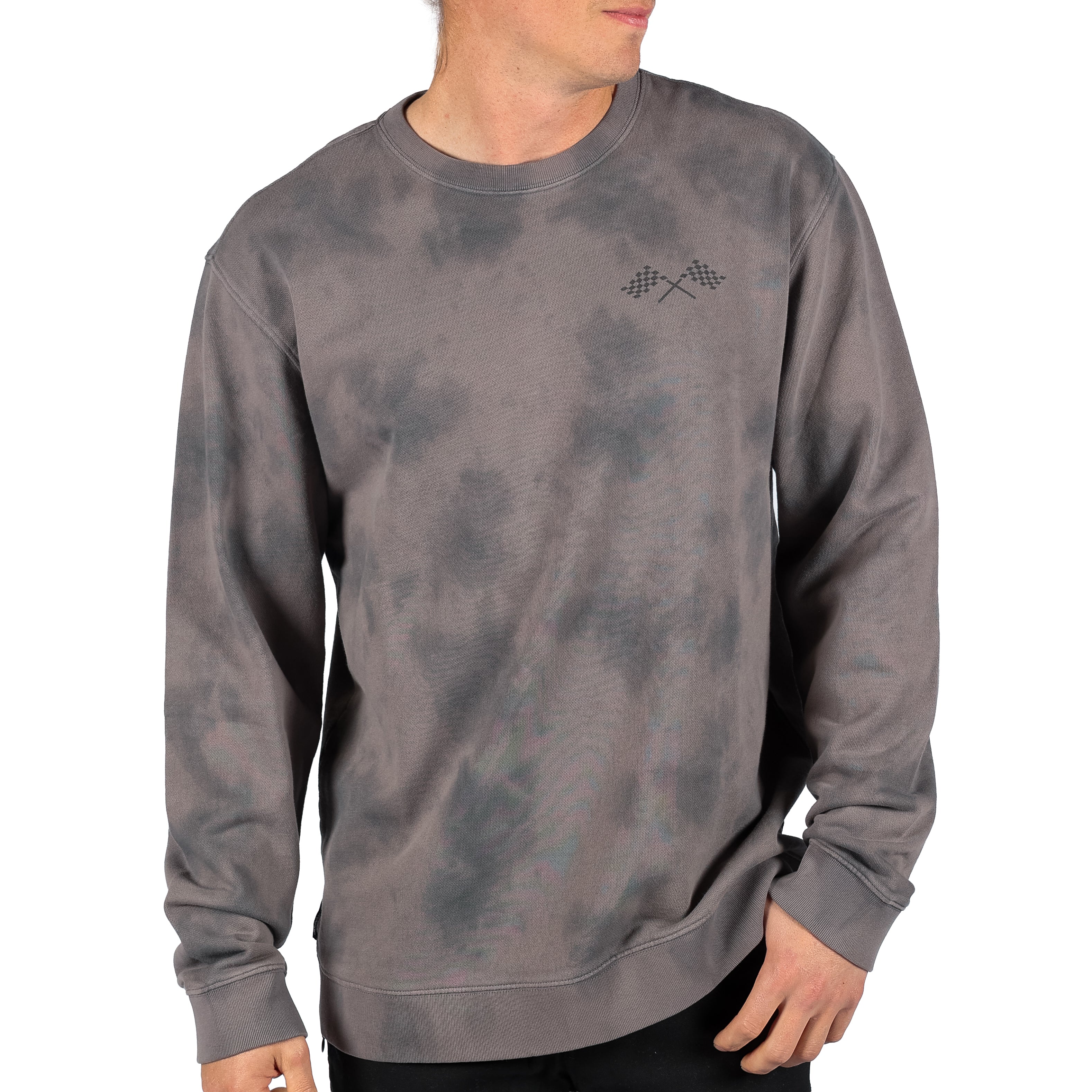 Crossroad Crew Neck Pullover - Shadow Crystal Wash