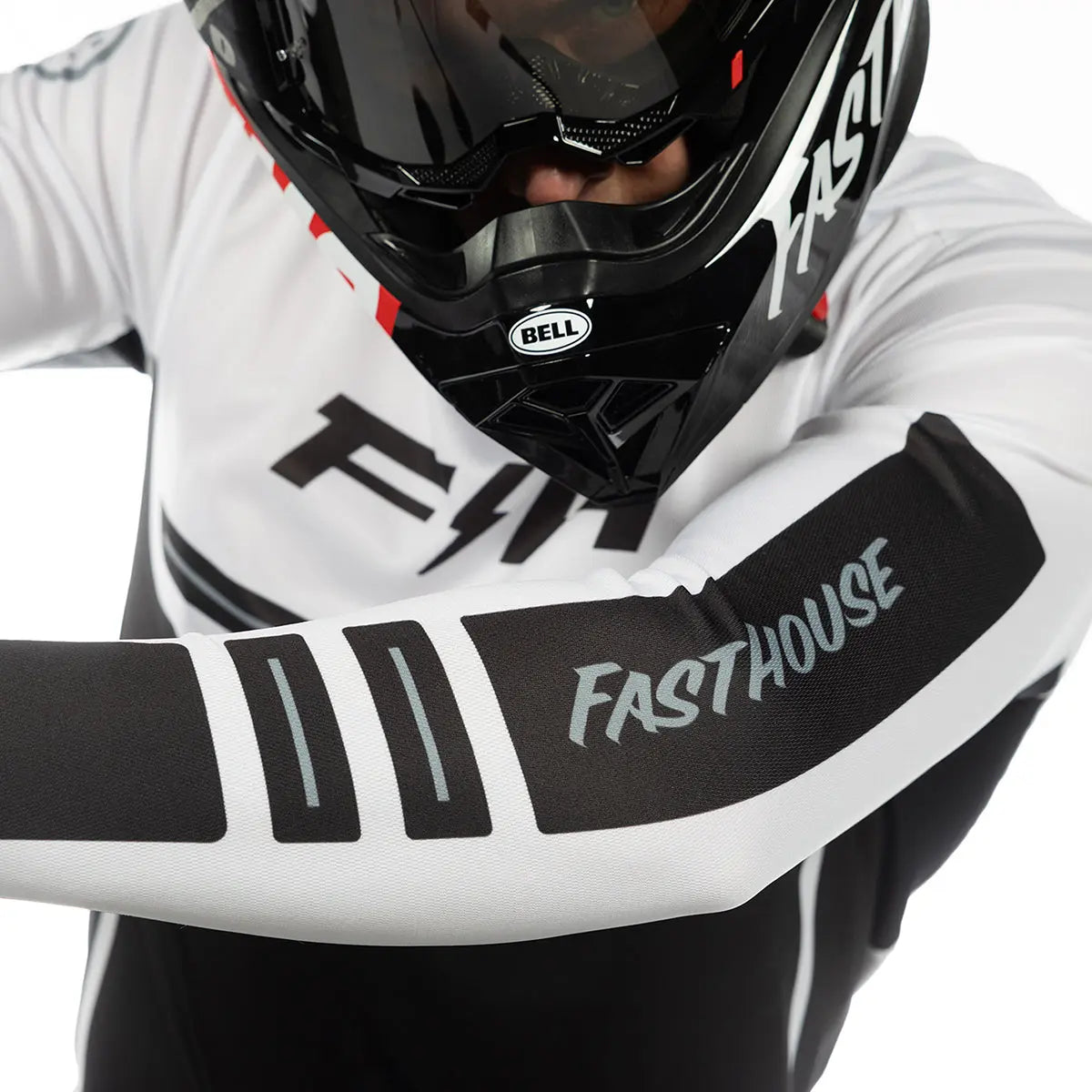 Elrod React Jersey, White/Black