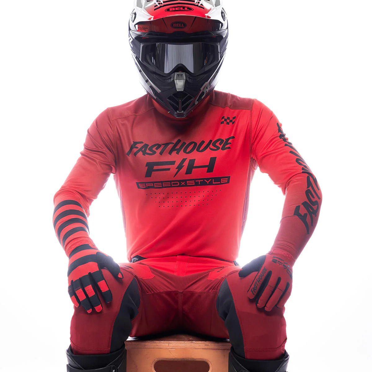 Elrod Ether Jersey - Red/Jester Red