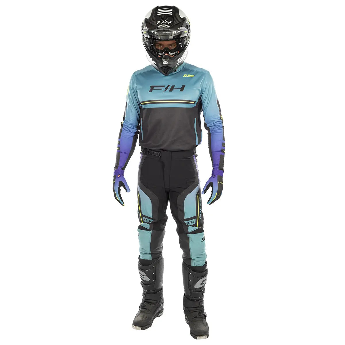 Elrod React Jersey Light Indigo/Black