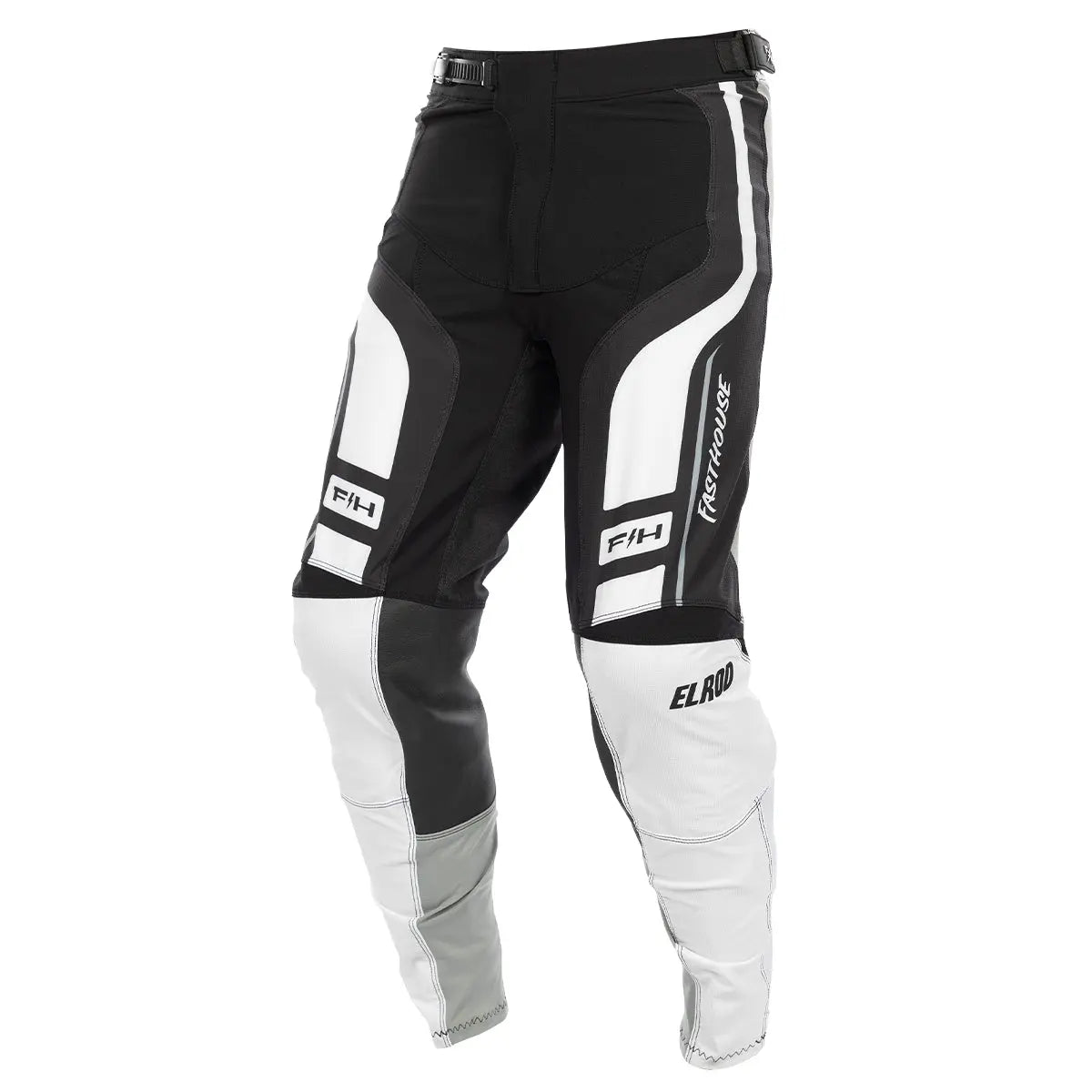 Elrod React Pant, White/Black