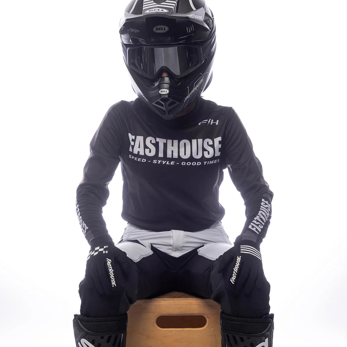 Women's Elrod Storm LS Jersey, Black