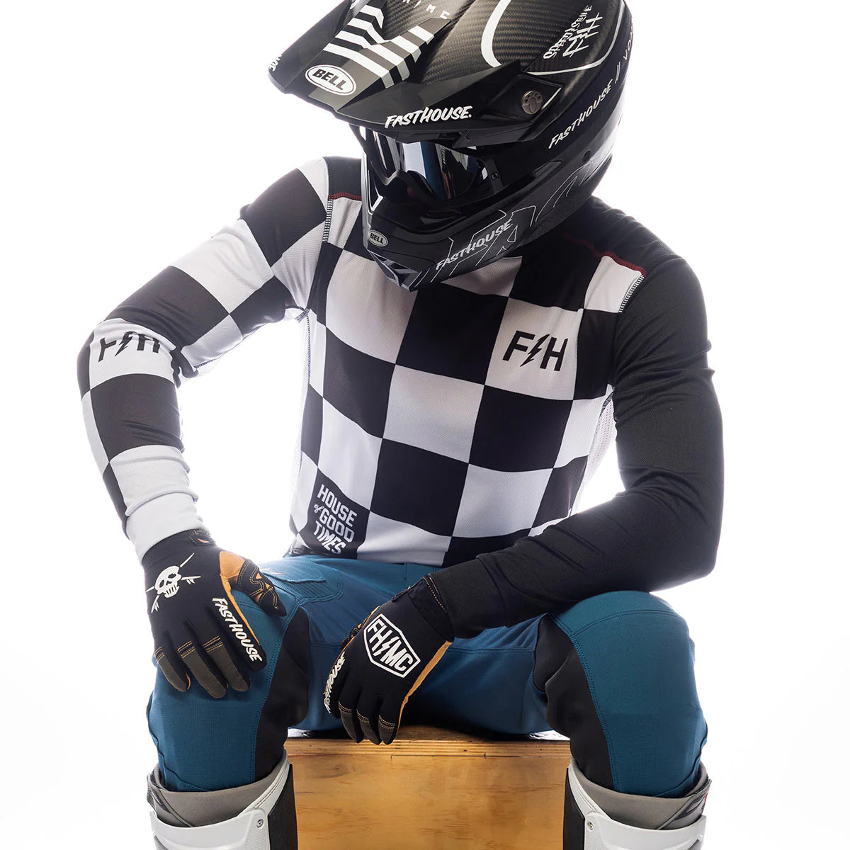 Sanguaro Gibson Jersey - White/Charcoal