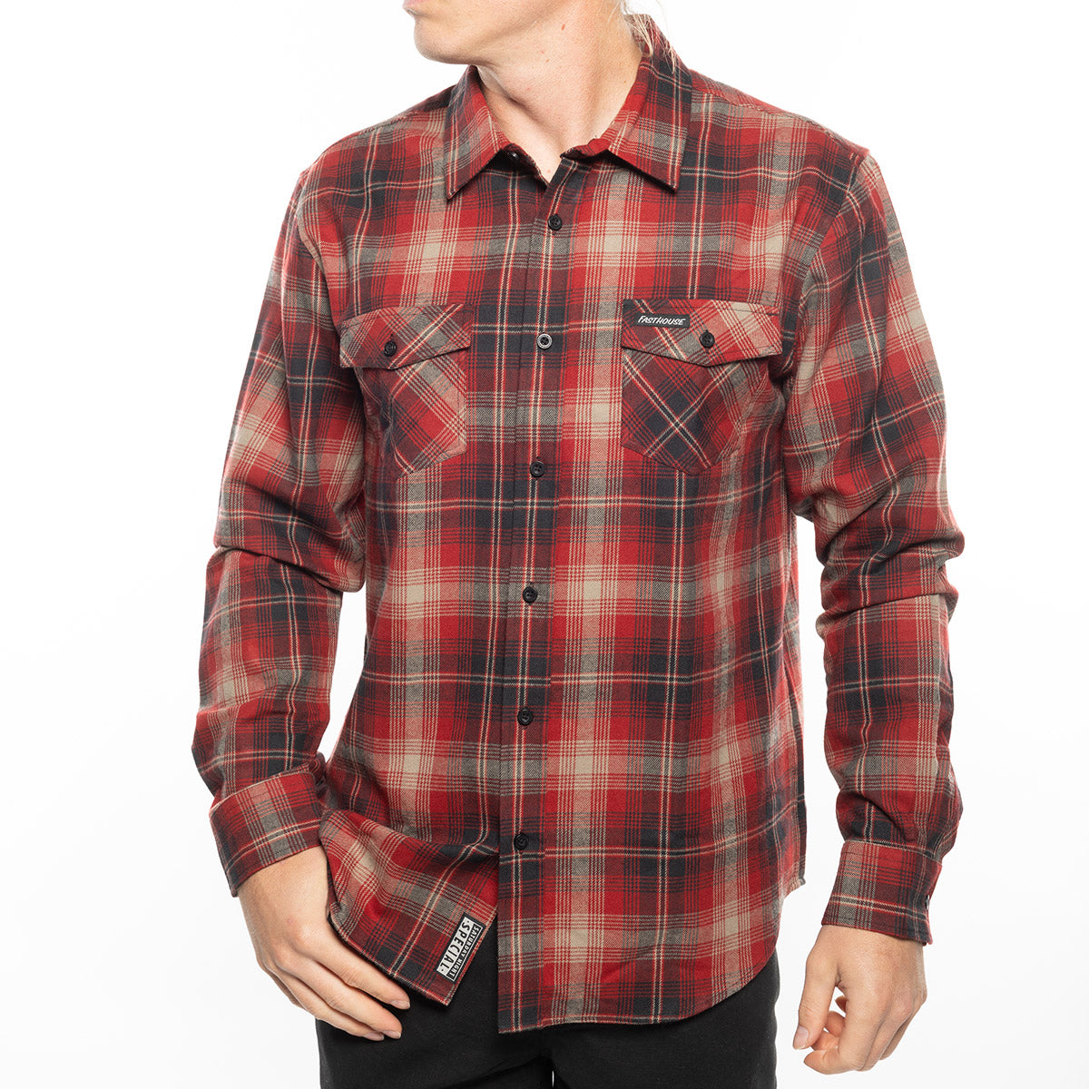 Saturday Night Special Flannel - Red/Black