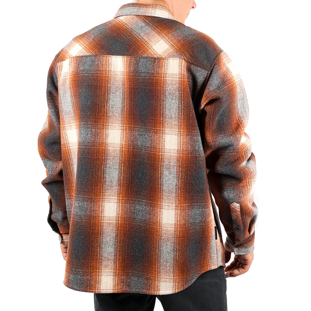 Folsom Heavyweight Flannel - Rust