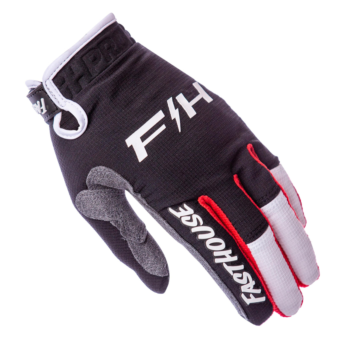 Grindhouse Pro Apex Glove, Black/White