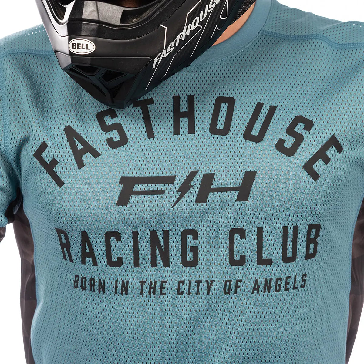 Grindhouse Air-Cooled Club Jersey, Light Indigo