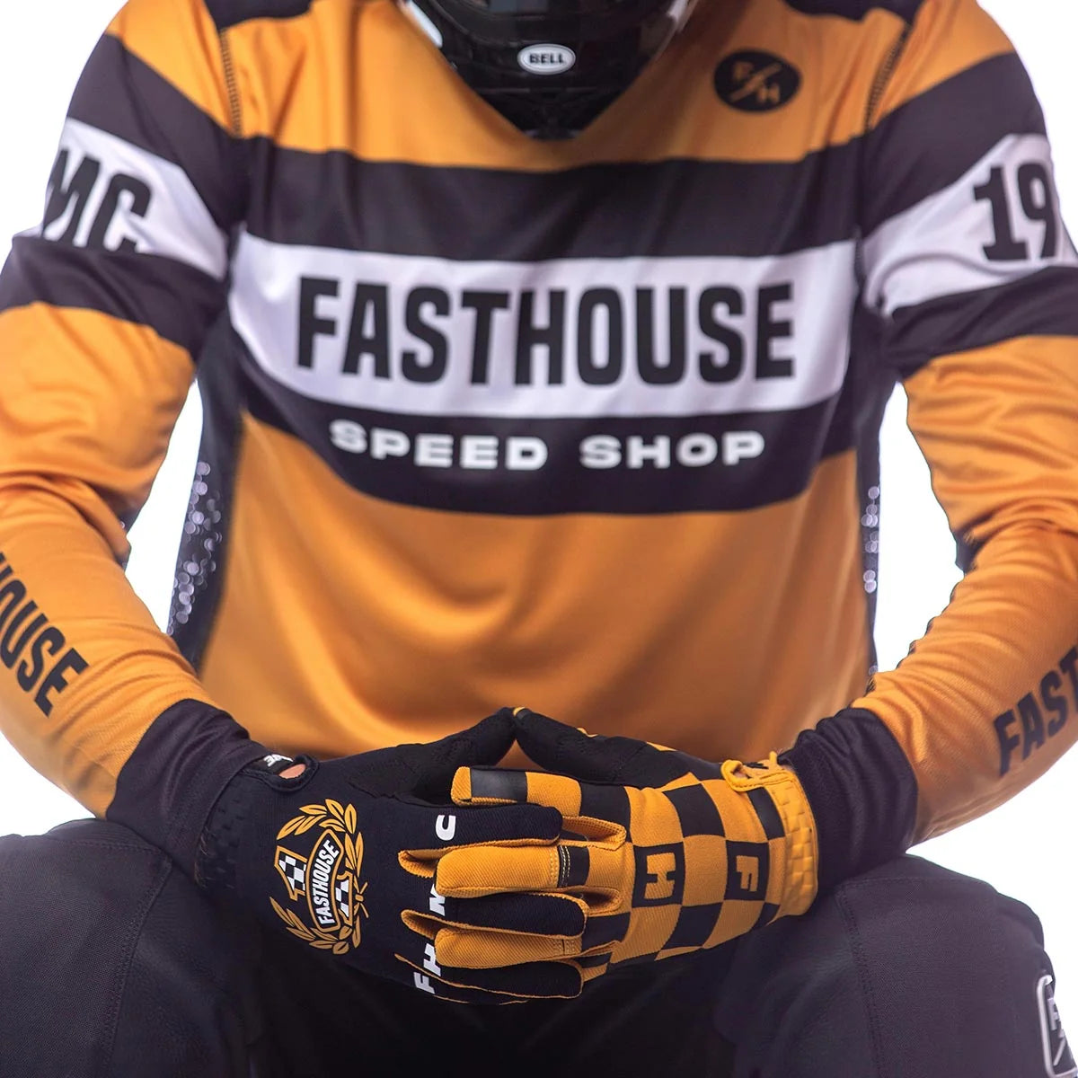 Speed Style Hero Glove, Black/Vintage Gold