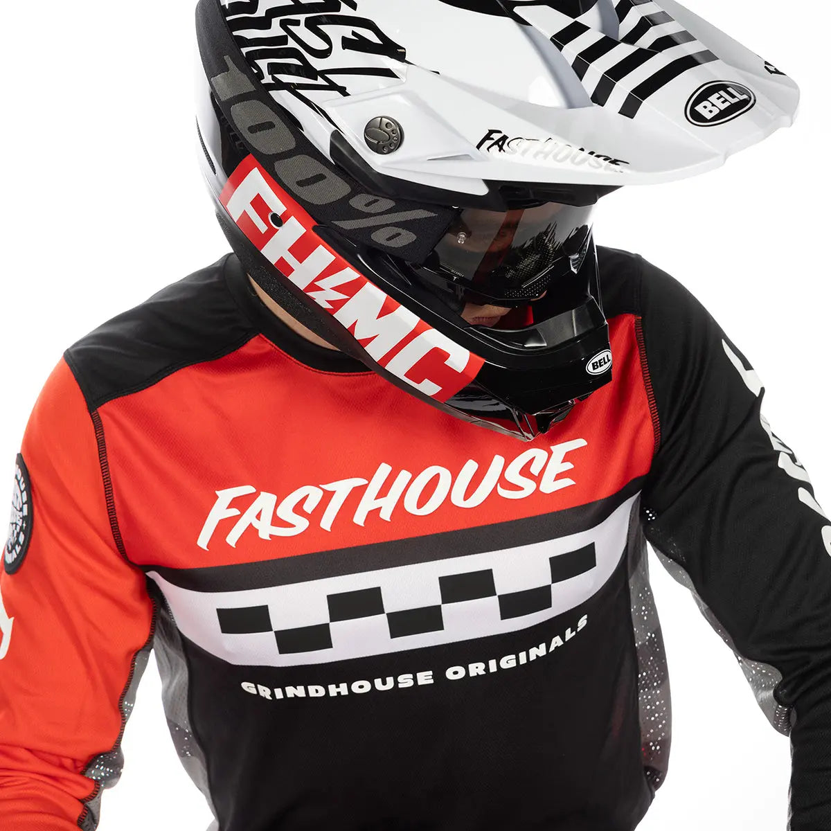Grindhouse Atomic Jersey, Racing Red/Black