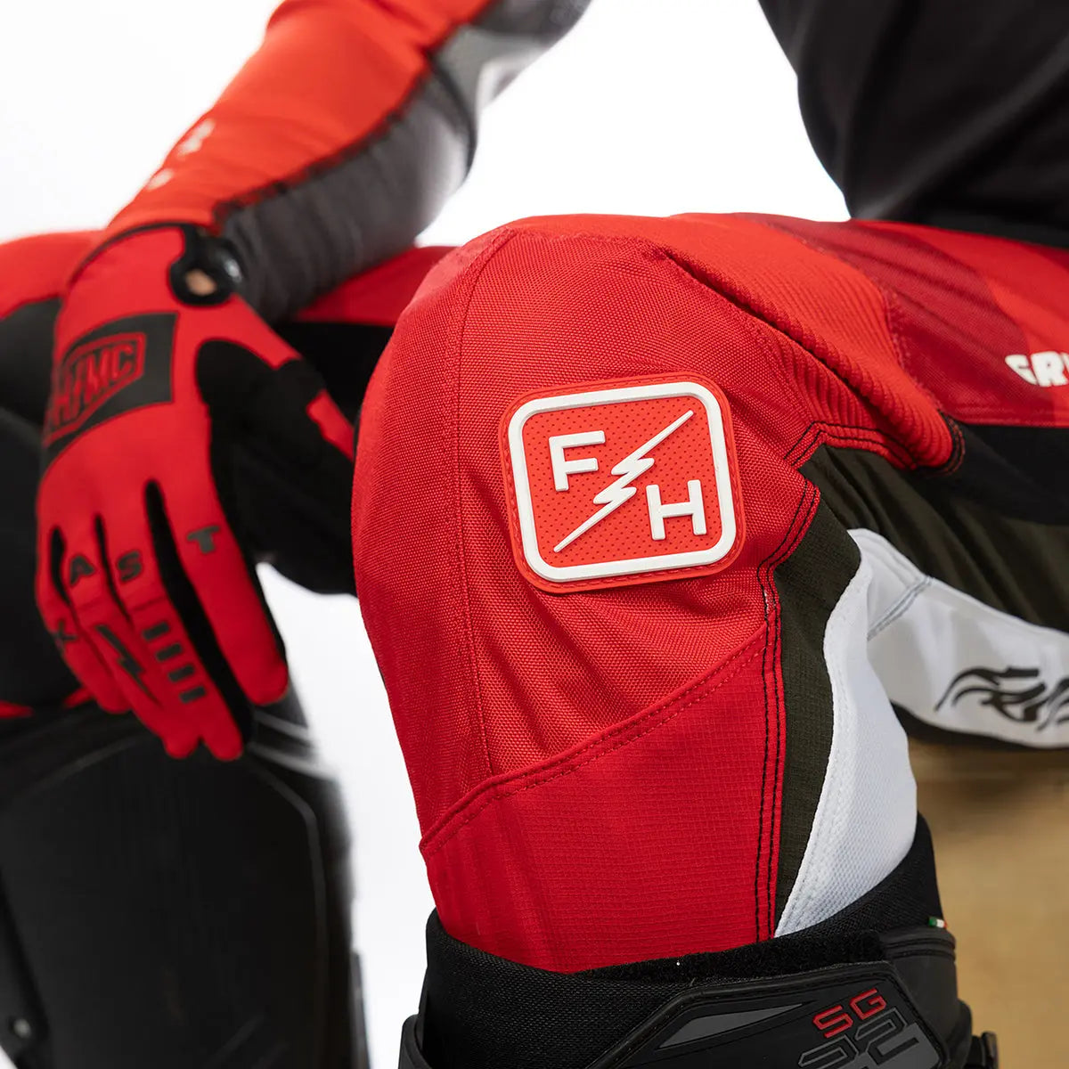 Grindhouse Atomic Pant, Racing Red/Black