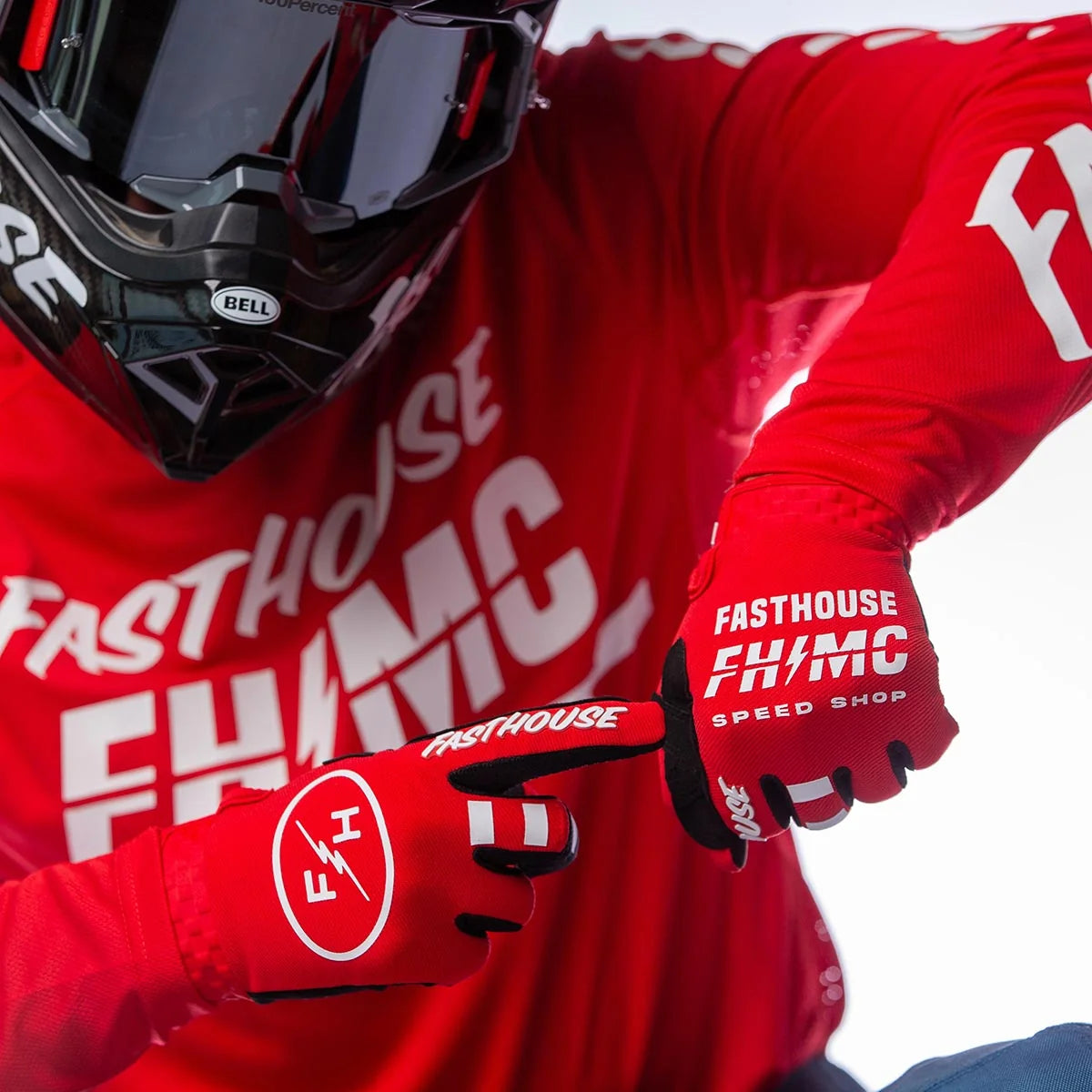 Speed Style Analogue Glove, Red