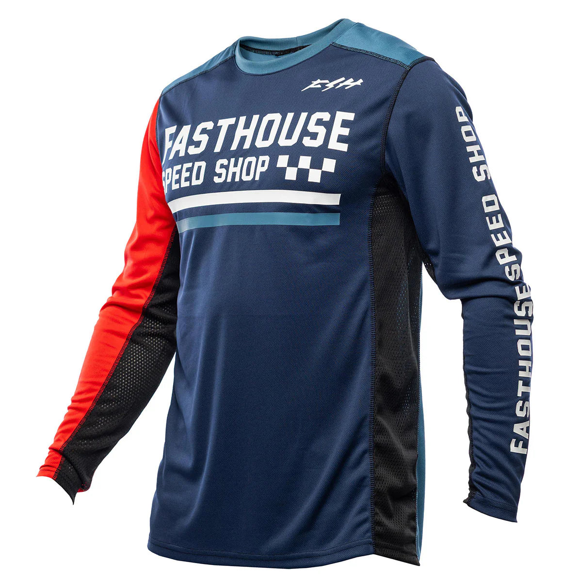 Grindhouse Hudson Jersey - Blue/Red