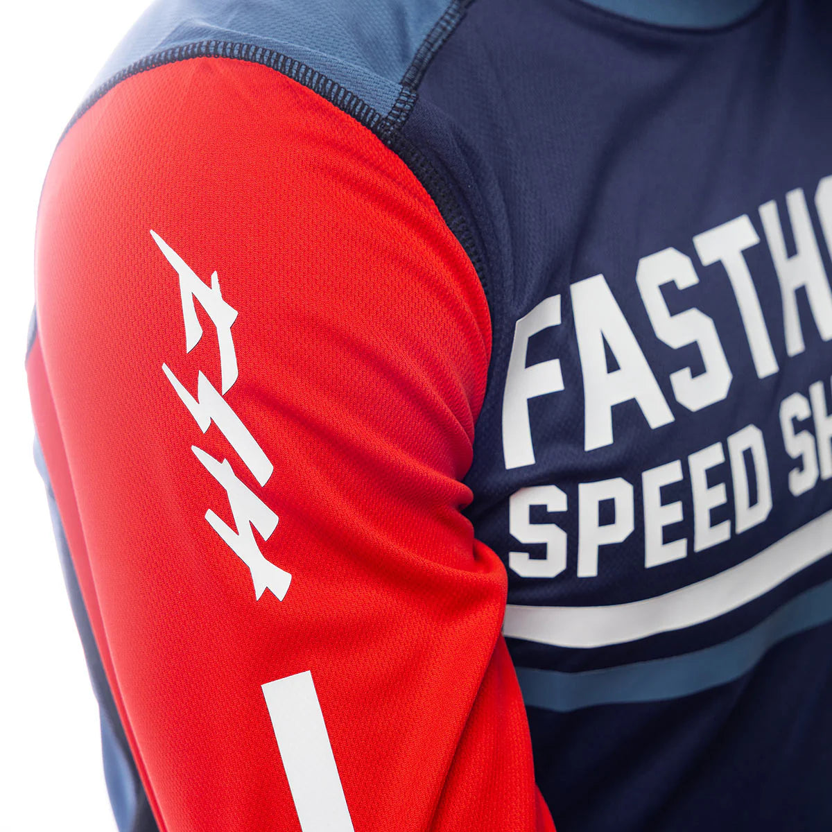 Grindhouse Hudson Jersey - Blue/Red