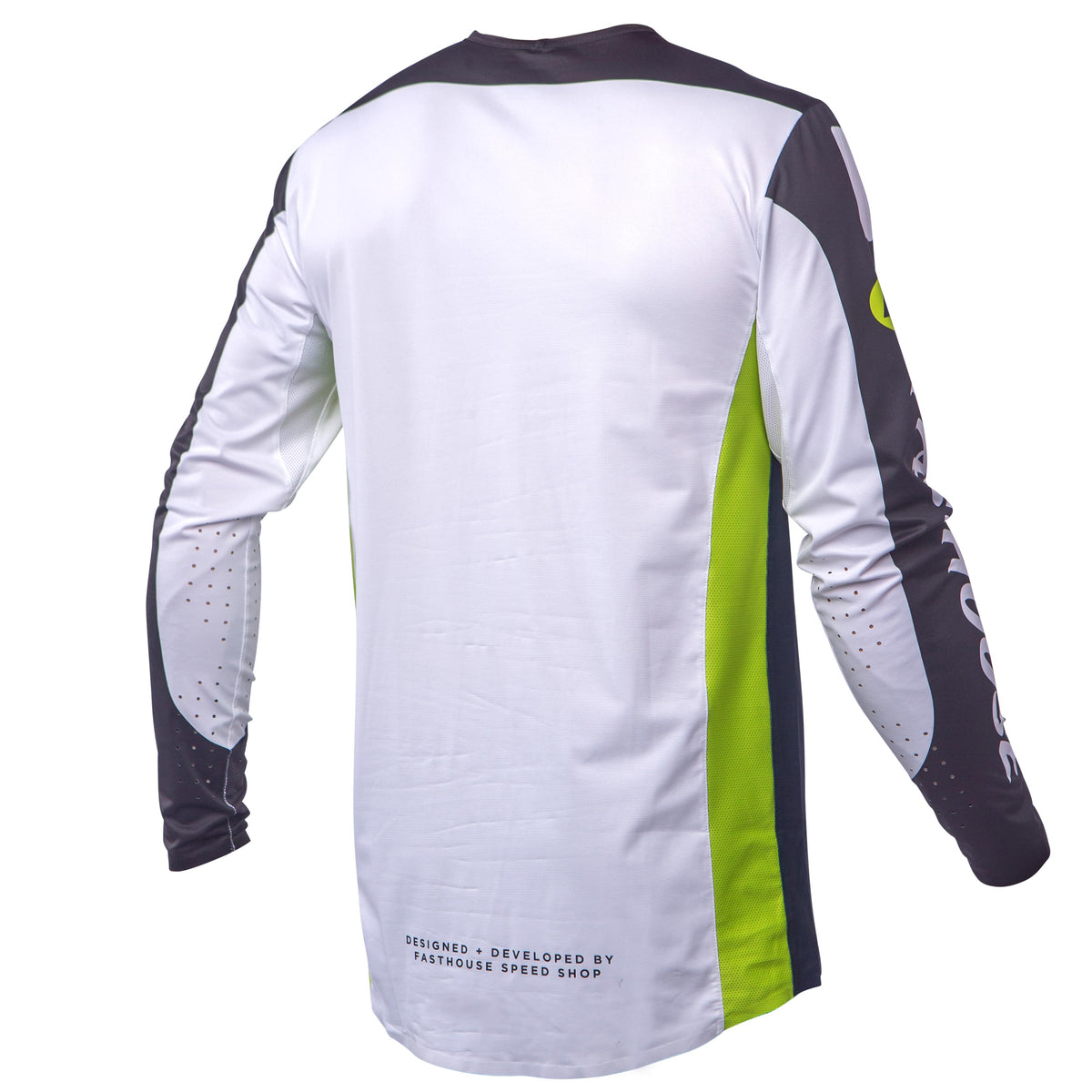 Helix Daytona LS Jersey, Black/Flo Green