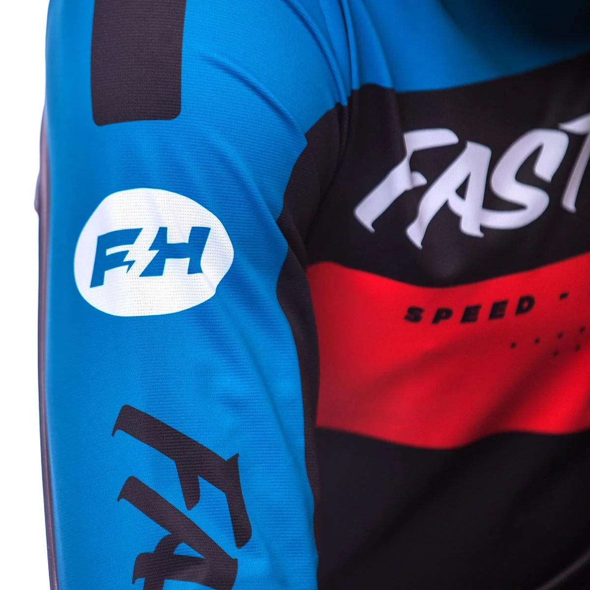 Helix Daytona LS Jersey, Electric Blue/Black