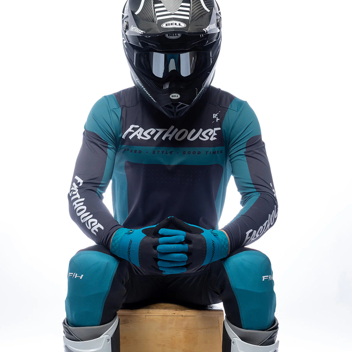 Helix Monaco Jersey - Marine/Black