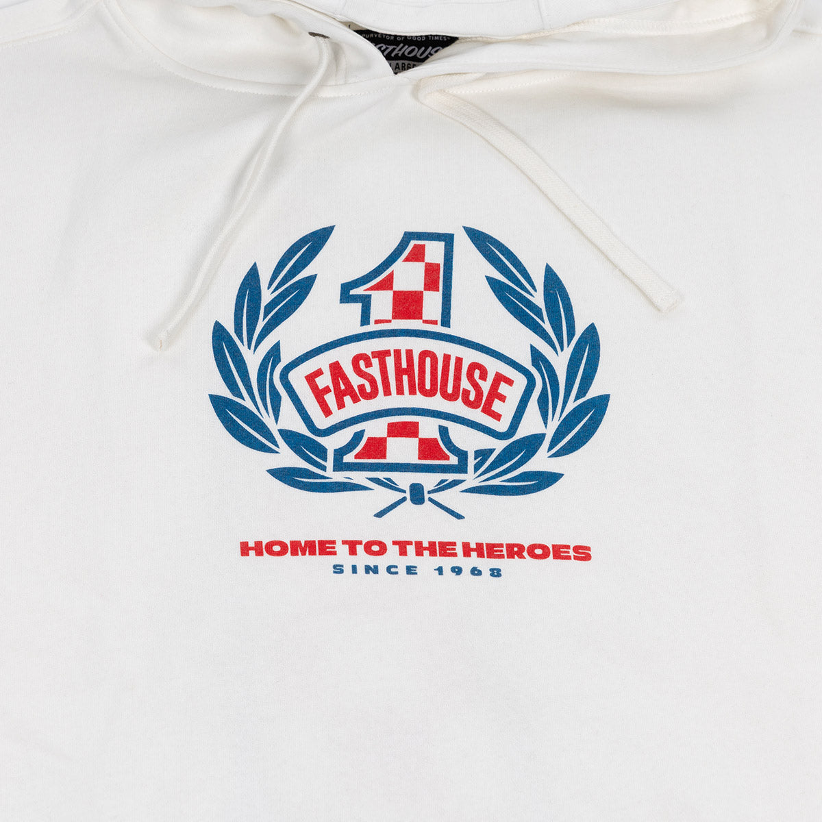 Heroes Hooded Pullover - White