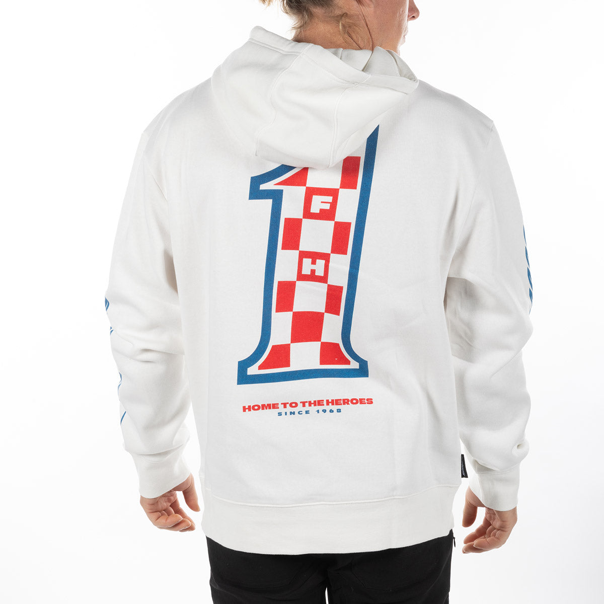 Heroes Hooded Pullover - White