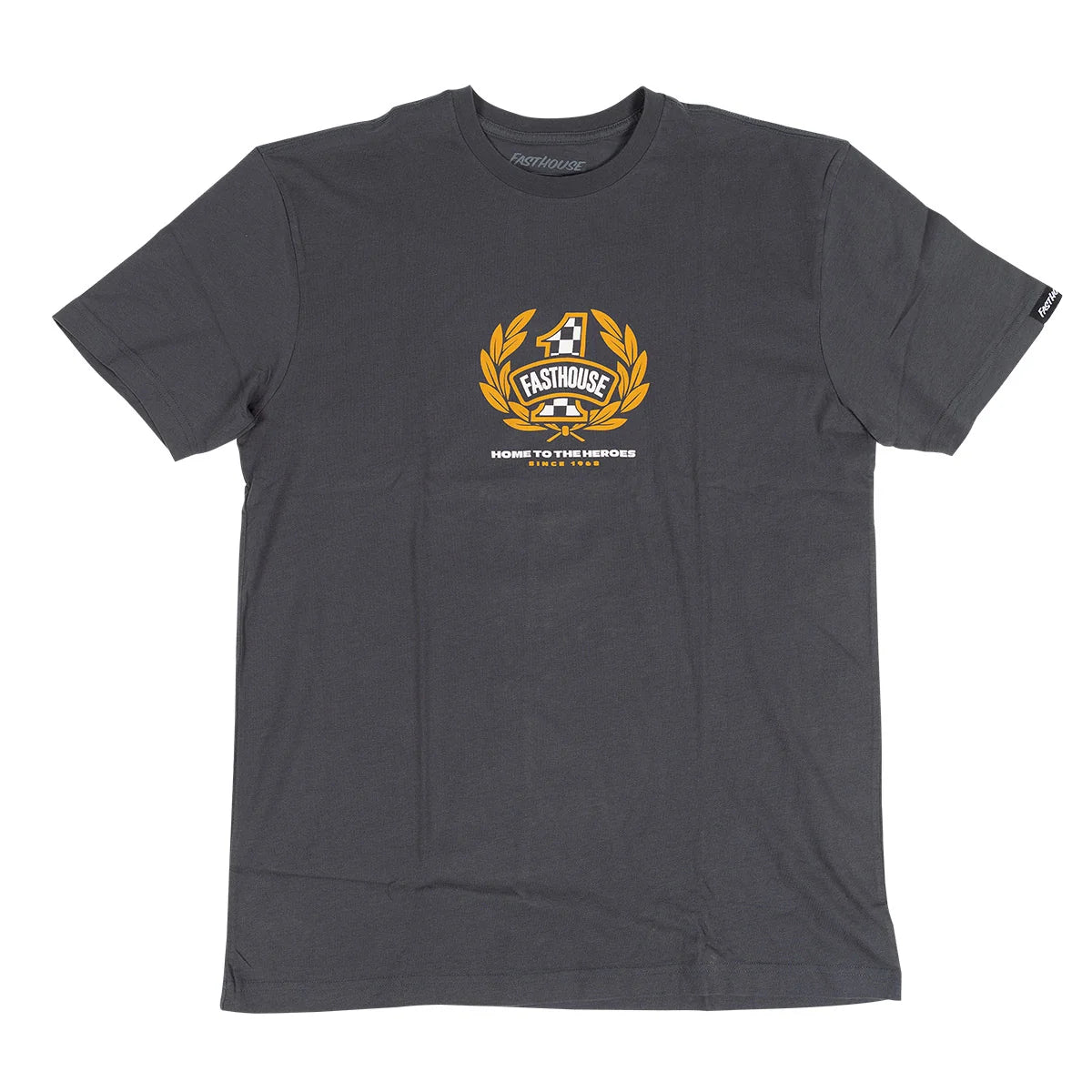 Heroes Tee - Graphite Black