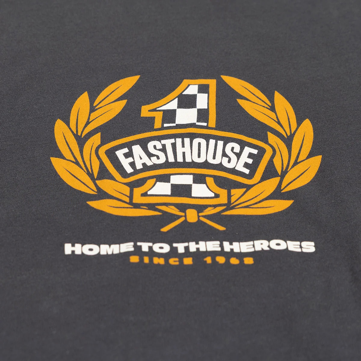 Heroes Tee - Graphite Black