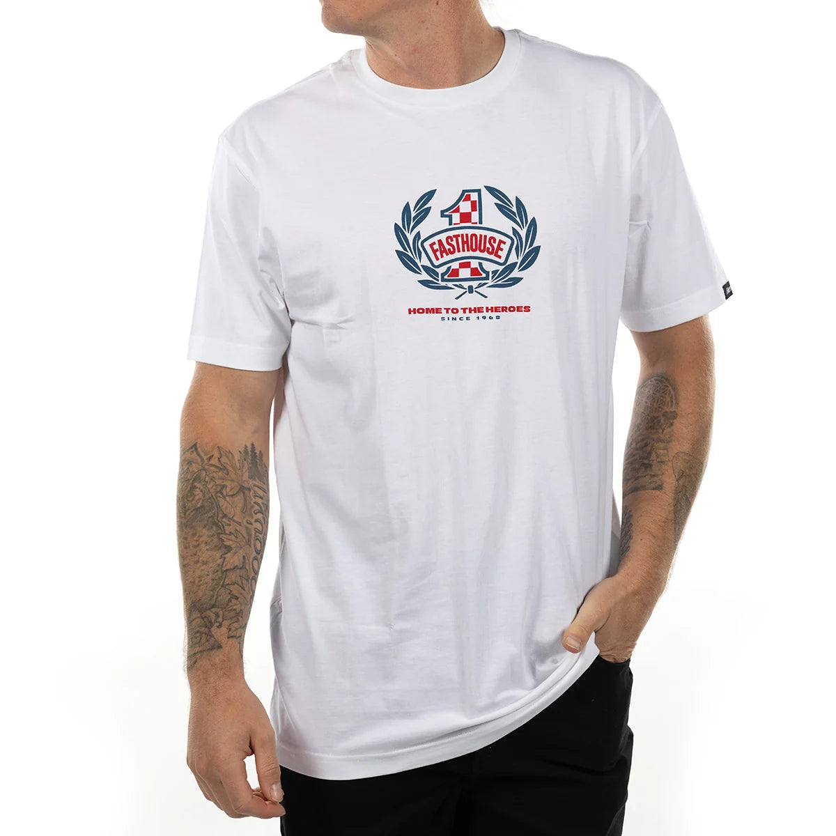 Heroes Tee - White