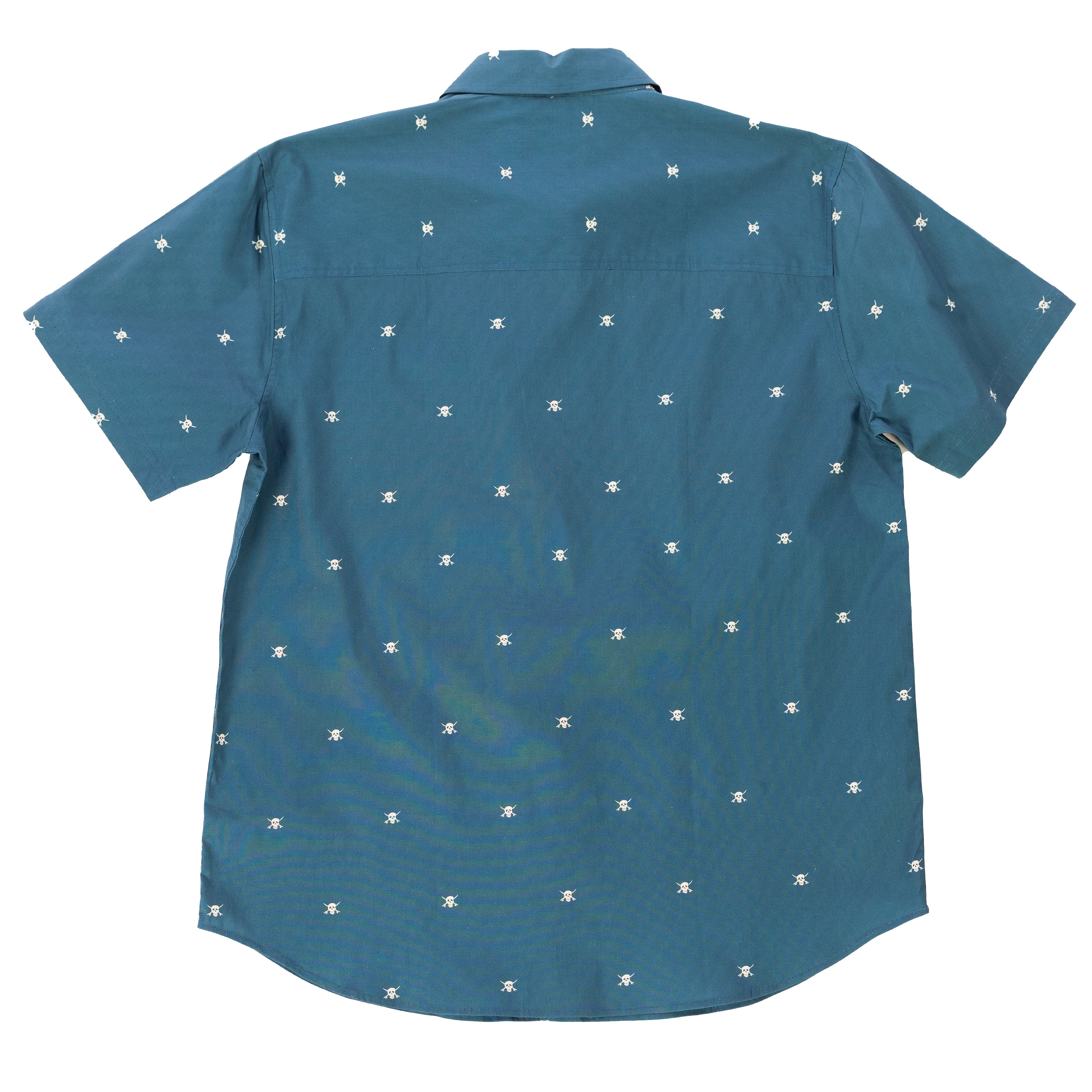 Jasper Button Up Shirt - Vintage Blue