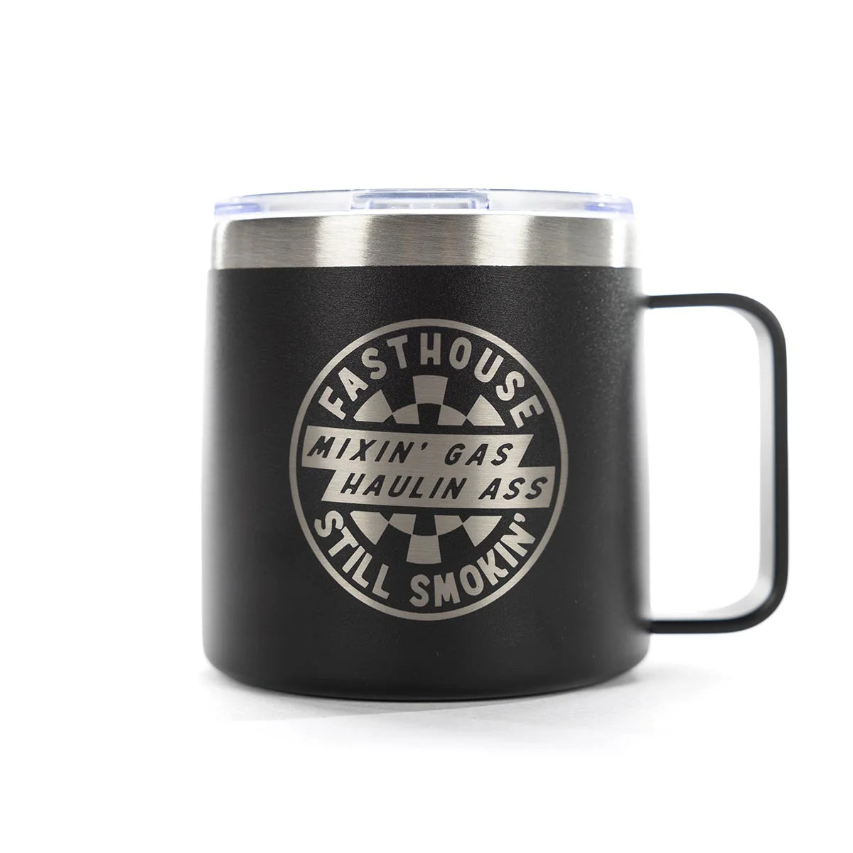 Oil Burner Insulated Travel Mug, Black