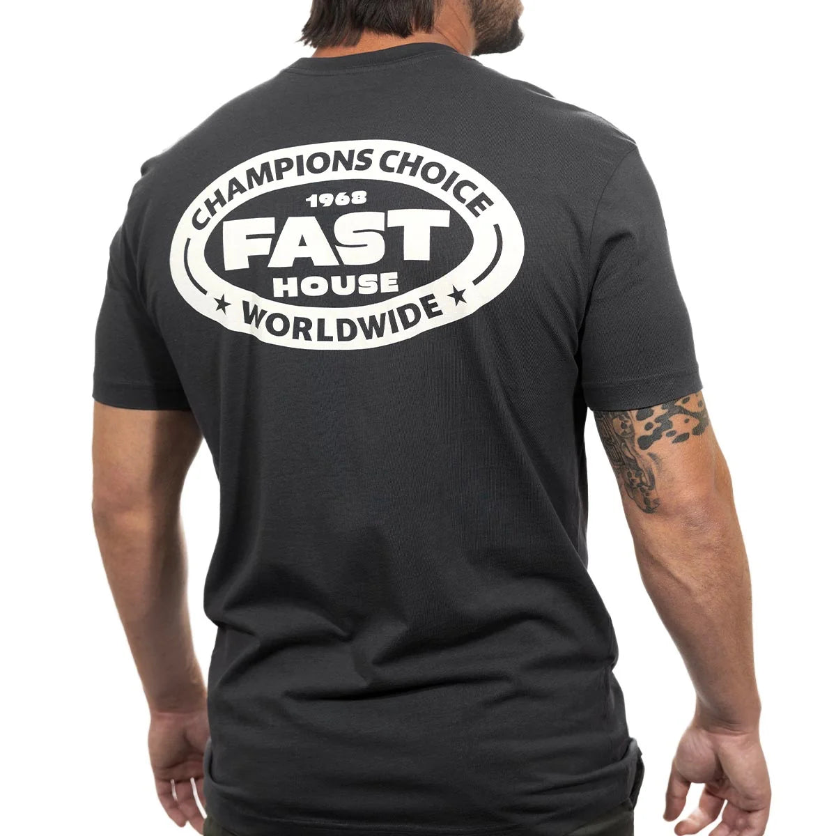 Petrol SS Tee Graphite Black