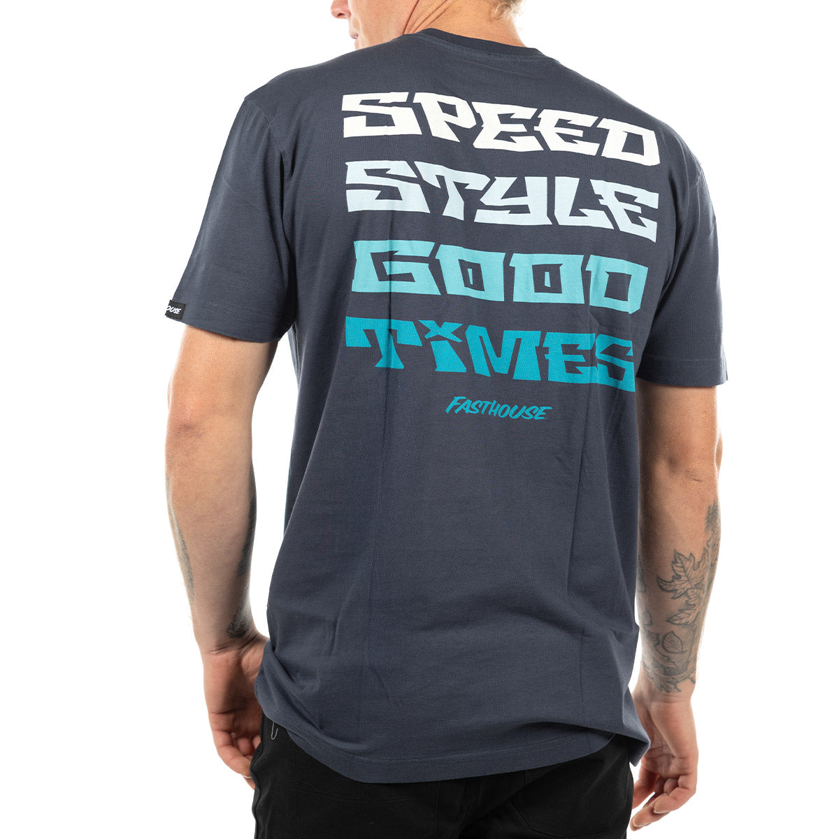 Pillar Tee - Indigo