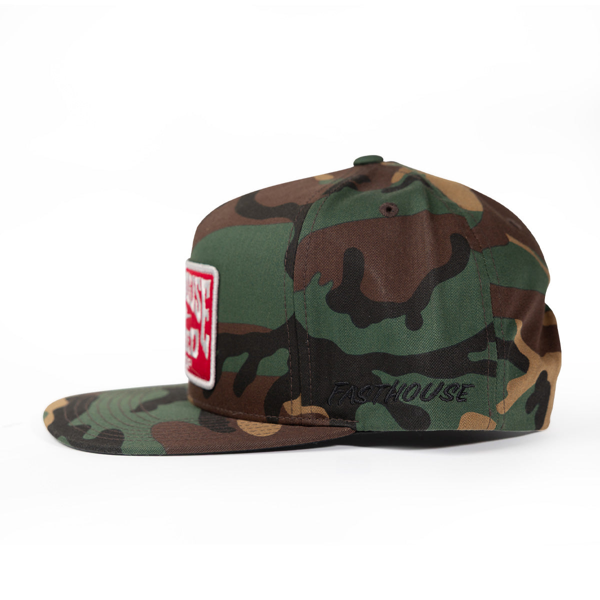 Oversized Record Hat - Camo