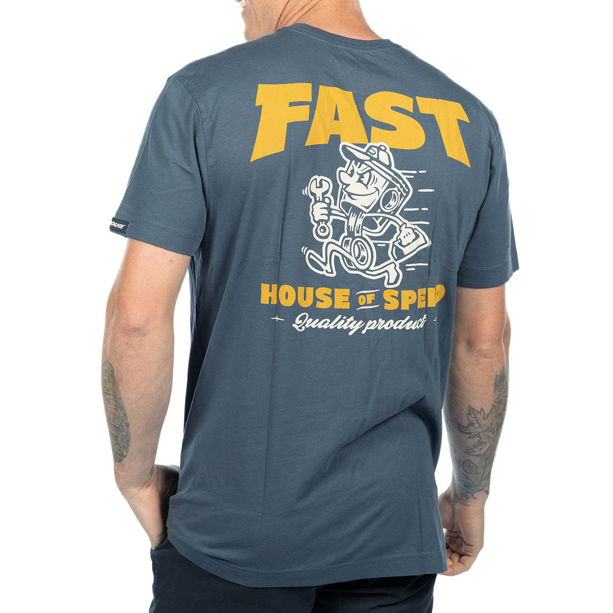 Runner Tee - Indigo