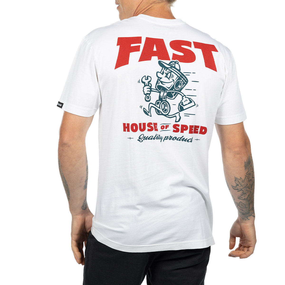 Runner SS Tee - White