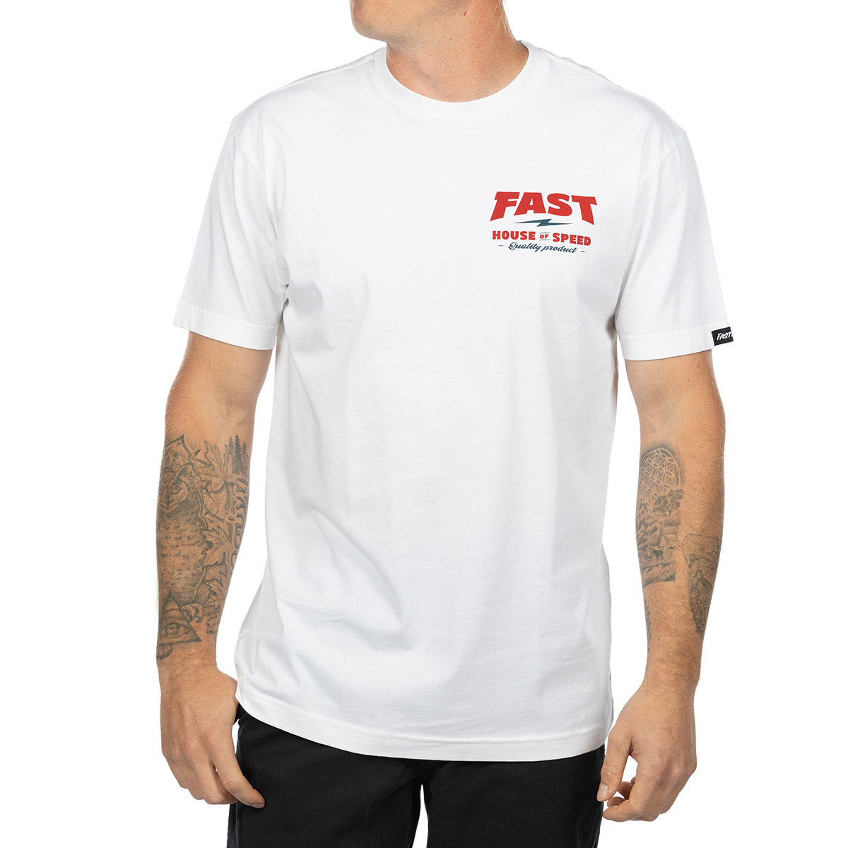 Runner SS Tee - White