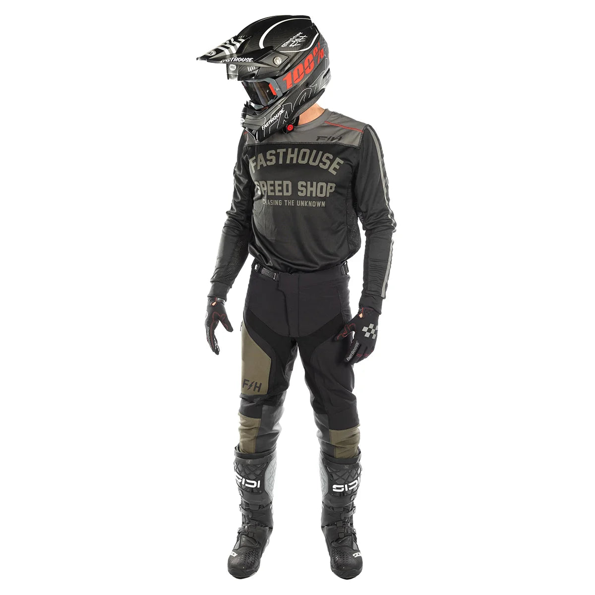 Sanguaro Petrol LS Jersey, Black/Gray