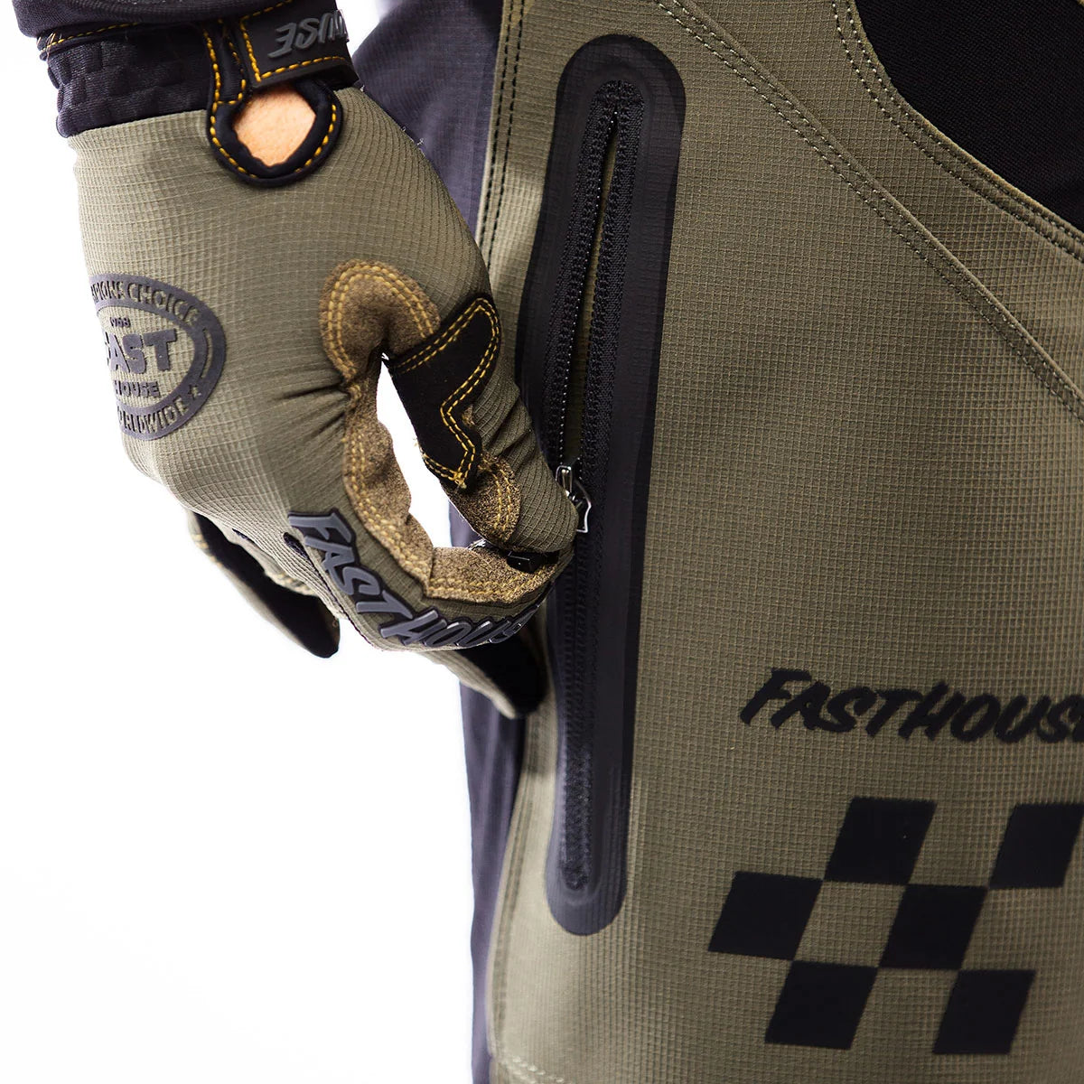 Sanguaro Petrol Cargo Pant, Olive/Vintage Gold