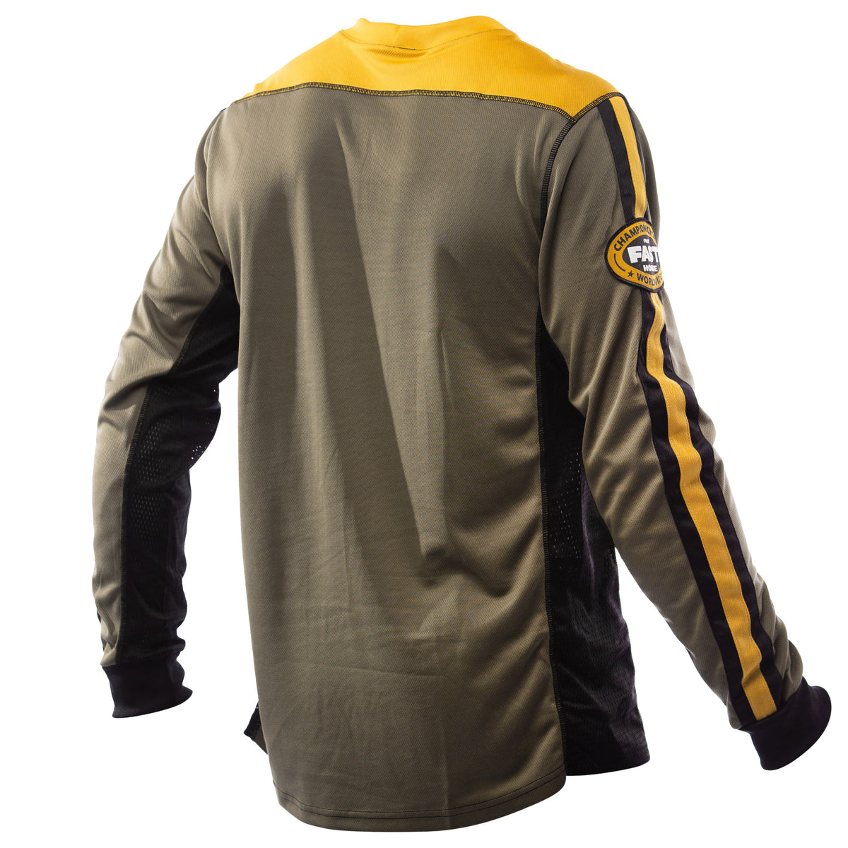 Sanguaro Petrol LS Jersey, Olive/Vintage Gold