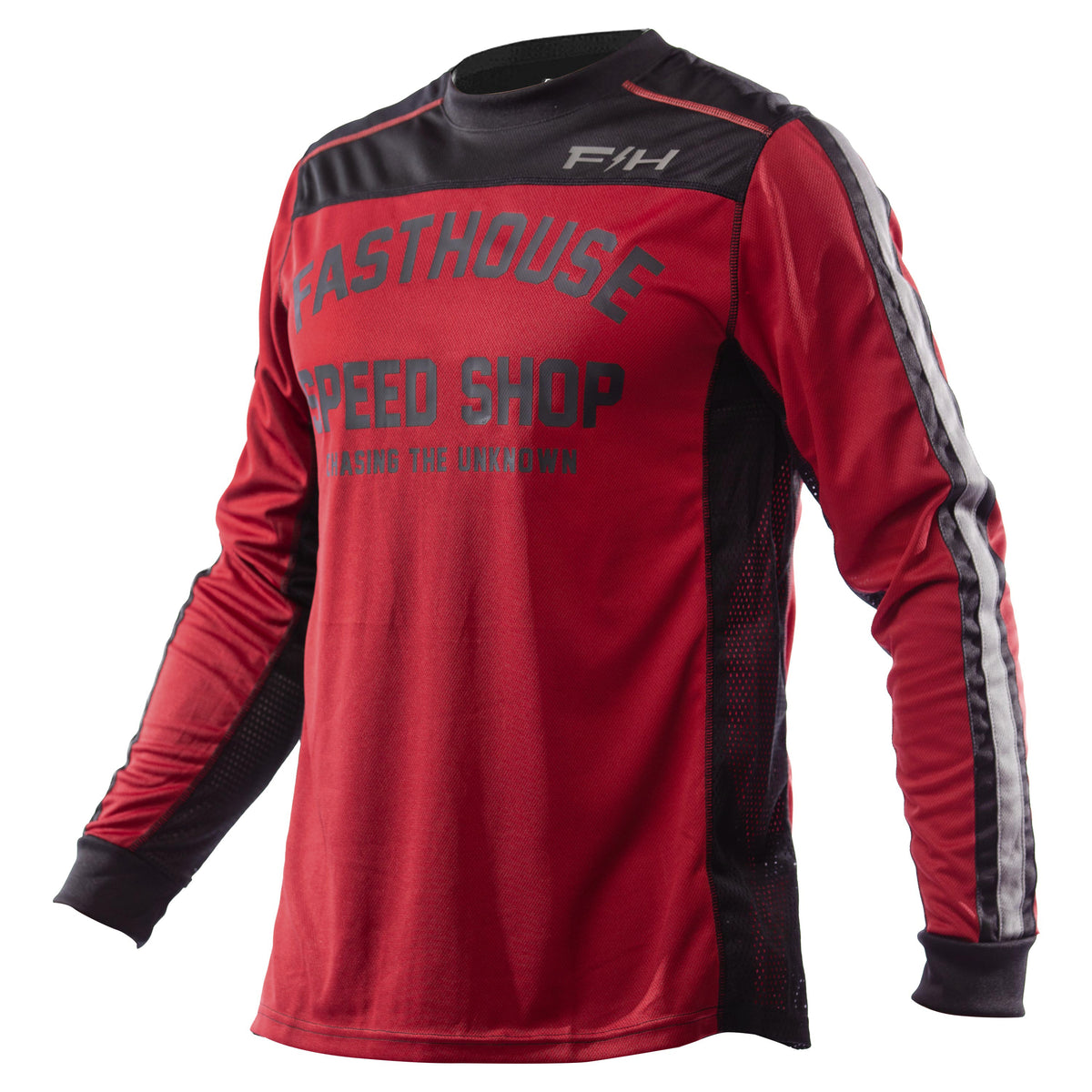 Sanguaro Petrol LS Jersey, Cardinal