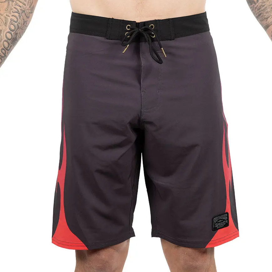 Scorched 21" Boardshort, Vintage Black