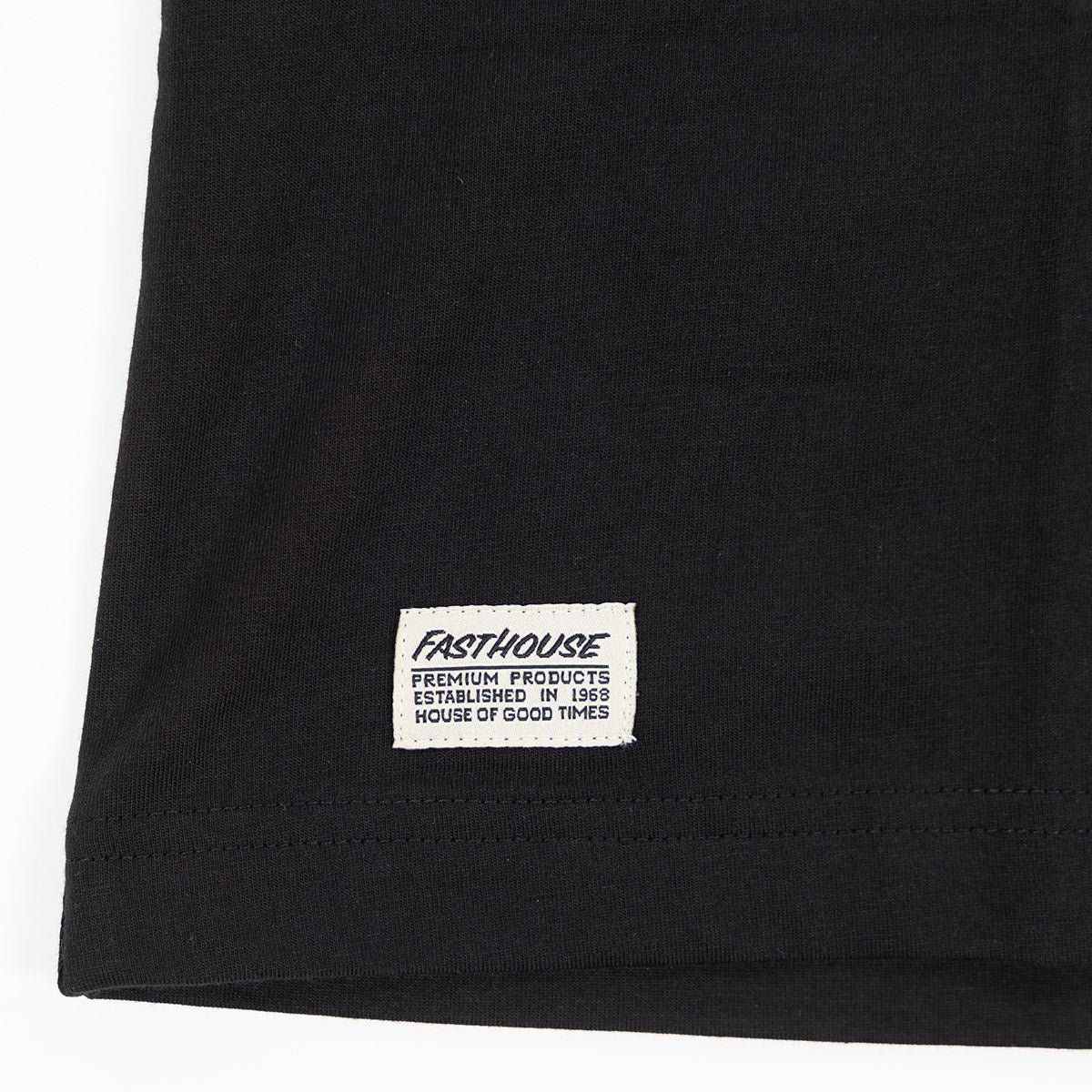 Sherwin Yarn Dye Long Sleeve Tee - Black