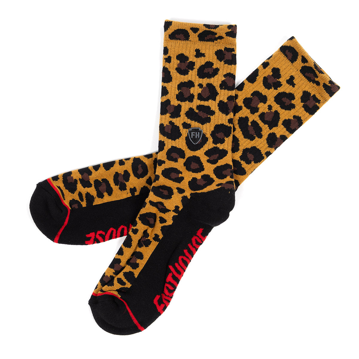 Strut Crew Sock - Leopard