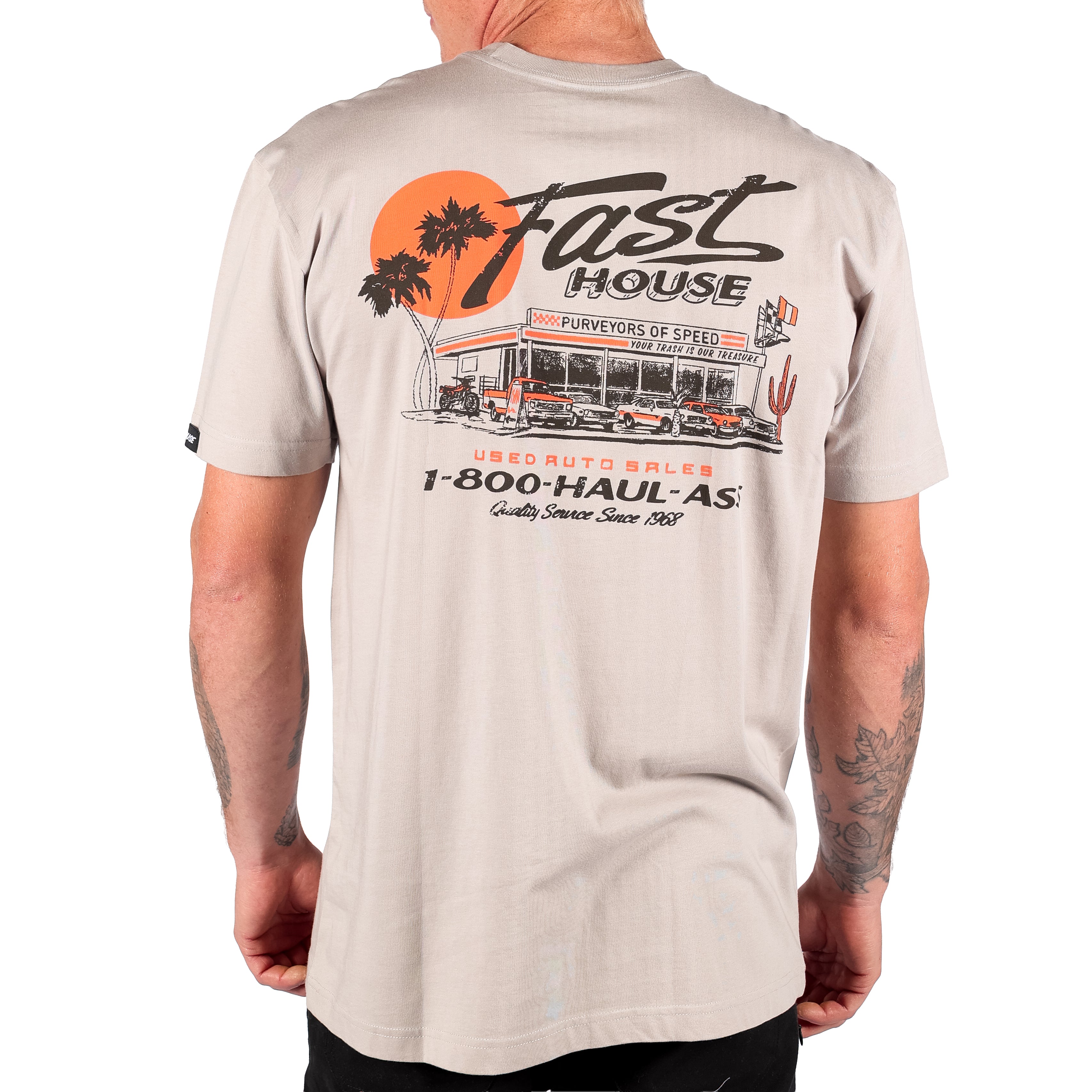 Sunset Tee - Light Grey