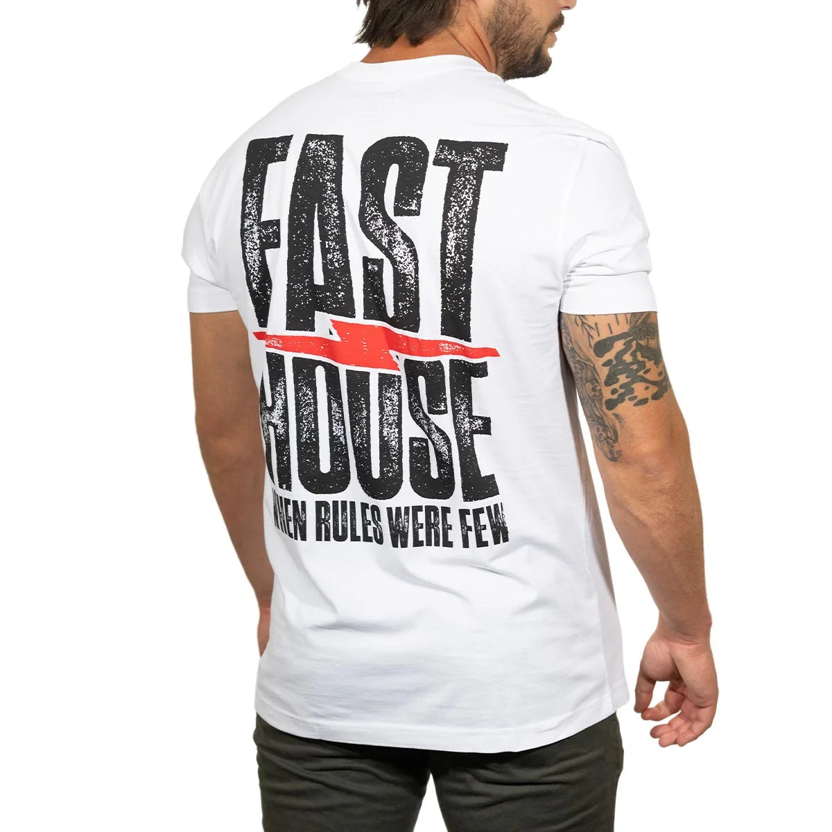 Surge SS Tee, White