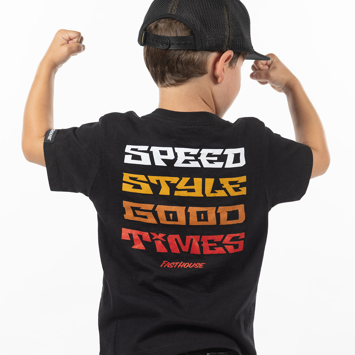 Toddler Pillar Tee - Black