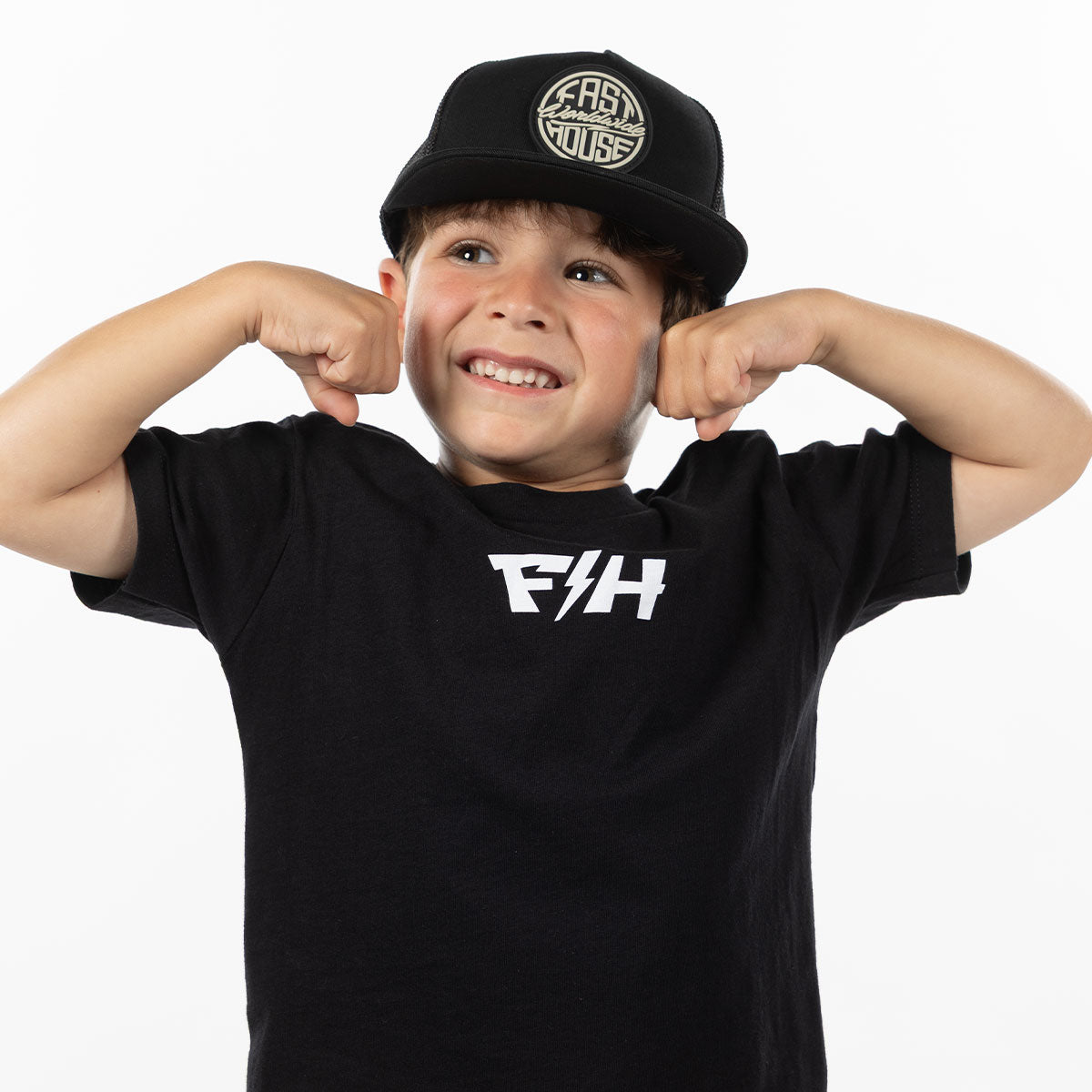 Toddler Pillar Tee - Black