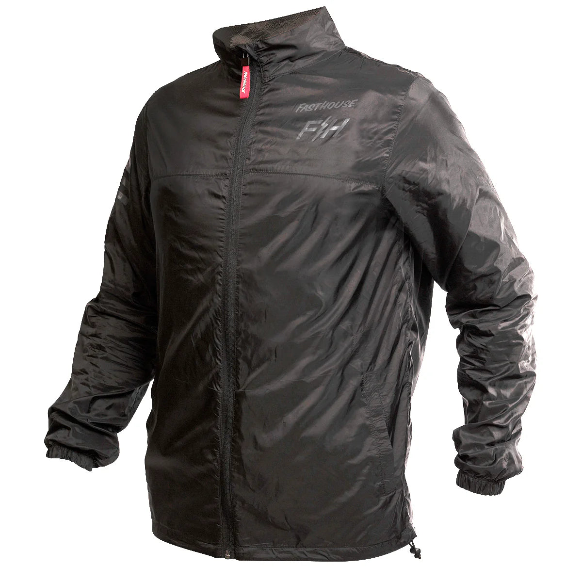 Tracker Packable Windbreaker, Black