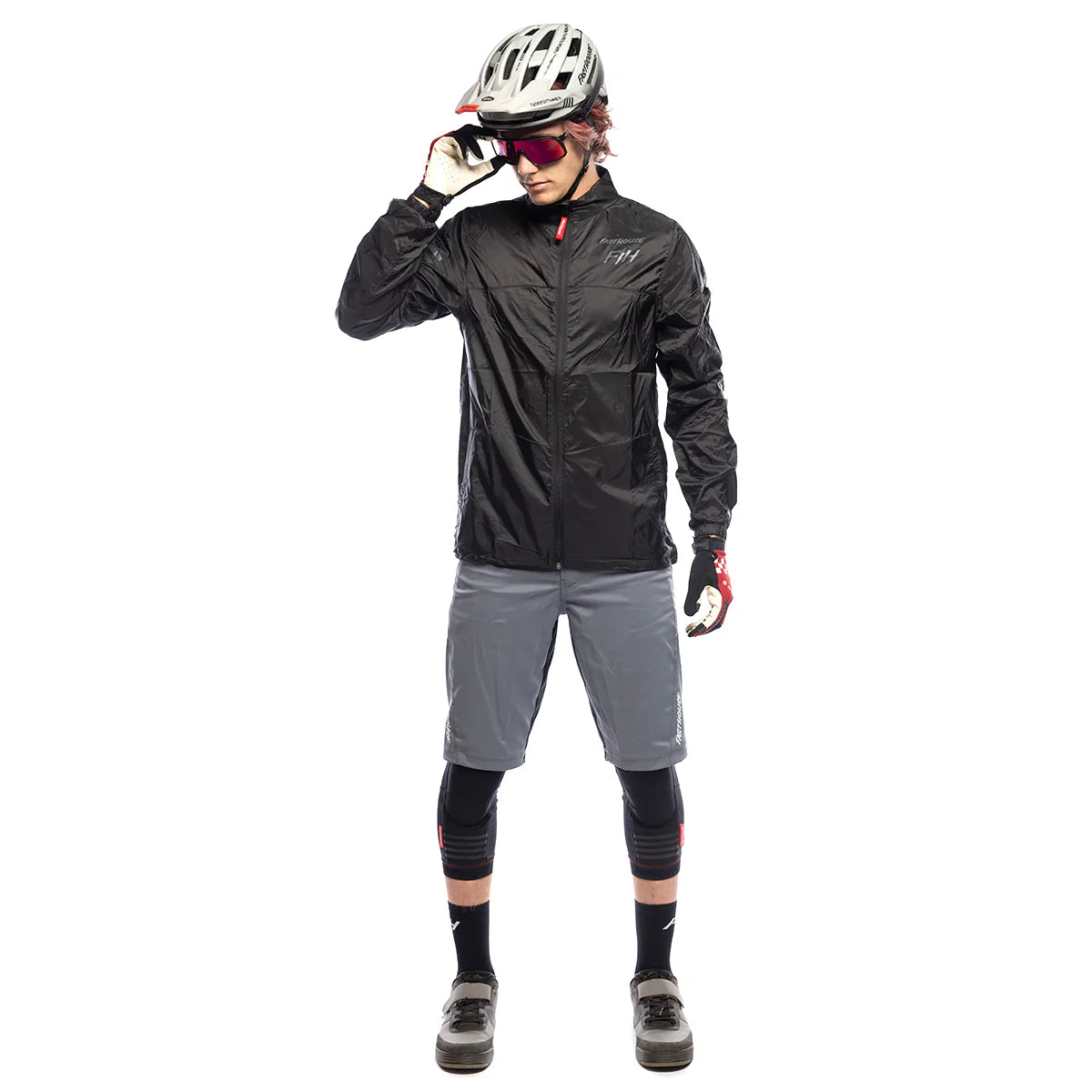 Tracker Packable Windbreaker, Black