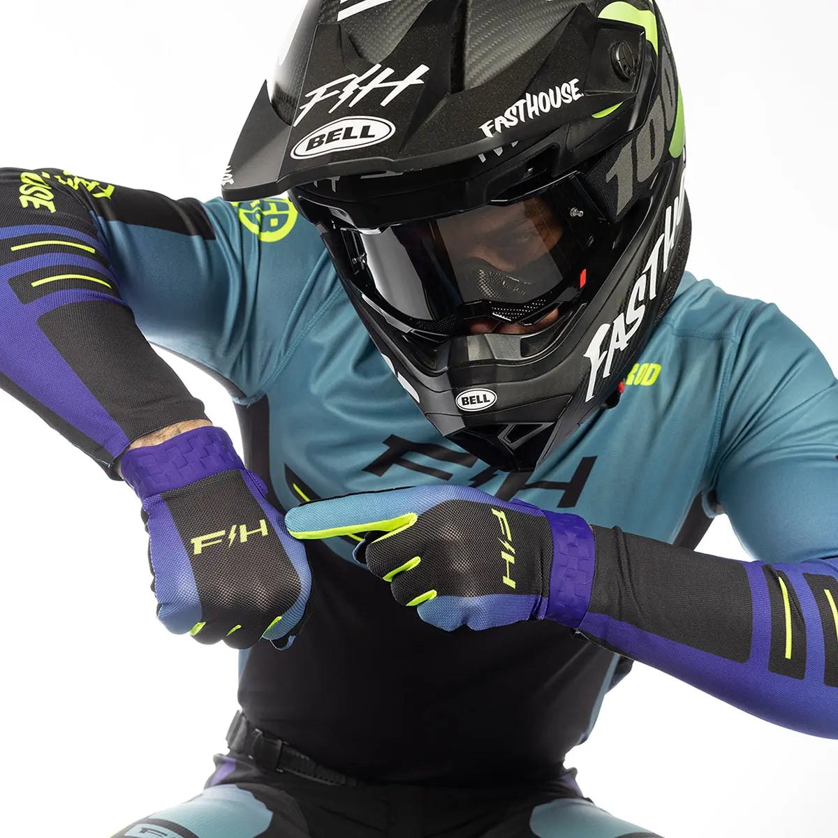 Vapor React Glove, Light Indigo/Black