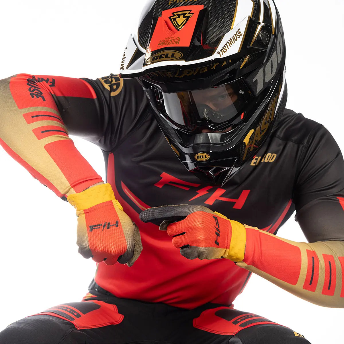 Vapor React Glove, Racing Red/Black